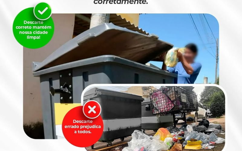 Lugar de lixo é no lixo!