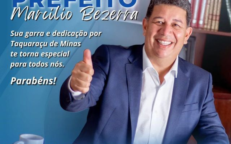 FELIZ ANIVERSÁRIO PREFEITO MARCILIO BEZERRA