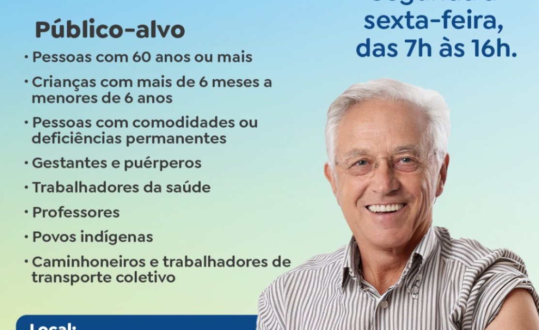 Vacinação contra a gripe!