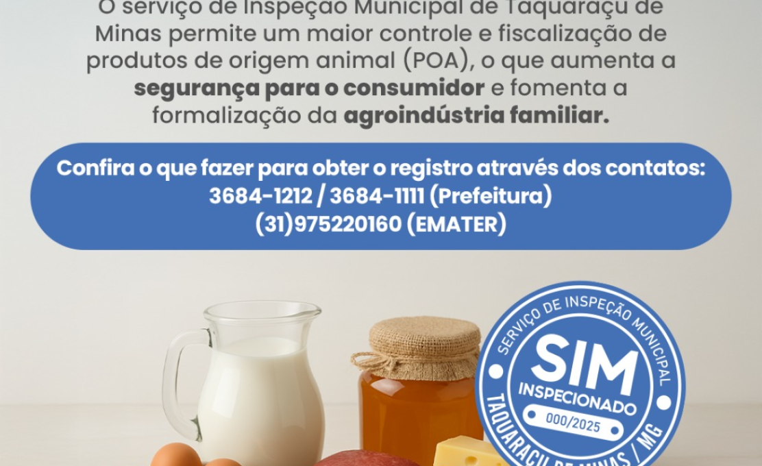 Você trabalha com produtos de origem animal?