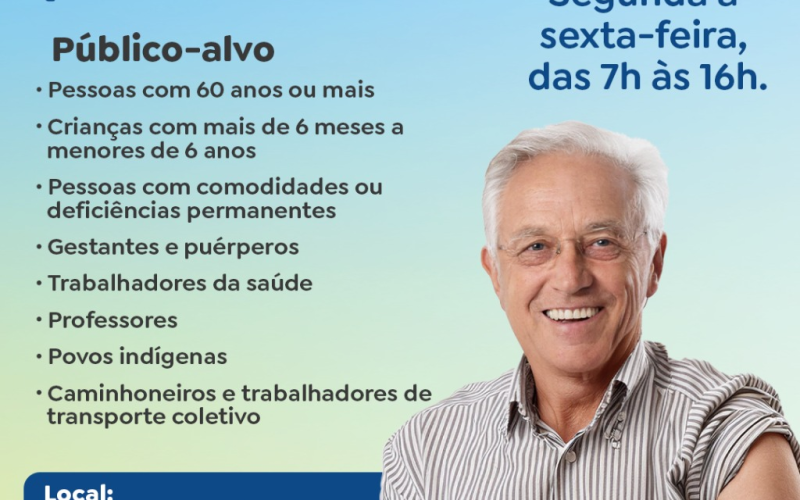 Vacinação contra a gripe!