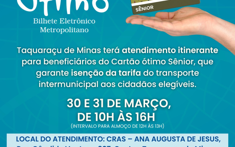 CARTÃO ÓTIMO SÊNIOR