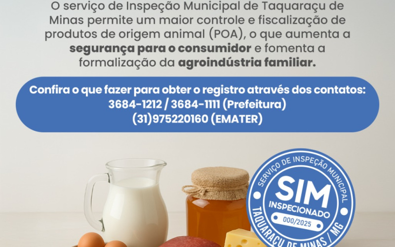 Você trabalha com produtos de origem animal?
